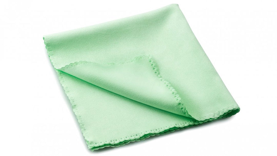 Mega Clean Mikrofaser Softtuch grün, 40 x 40 cm – Profi Mikrofasertuch für Edelstahl Glas Display