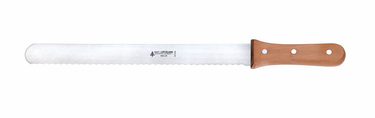 Bäcker-/Konditormesser Welle 12"=31cm | Lauterjung Solingen