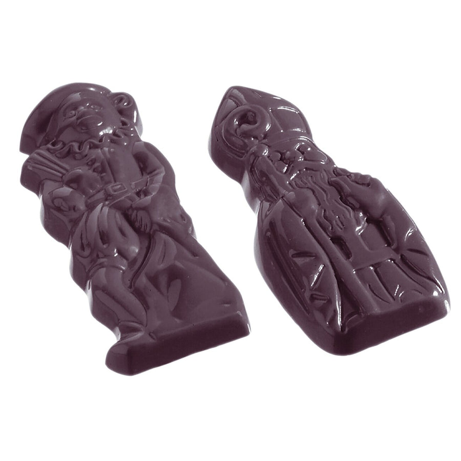 Schneider Çikolata Kalıbı - Noel Baba & Pete 2 Figür, 275 x 135 x 24 mm
