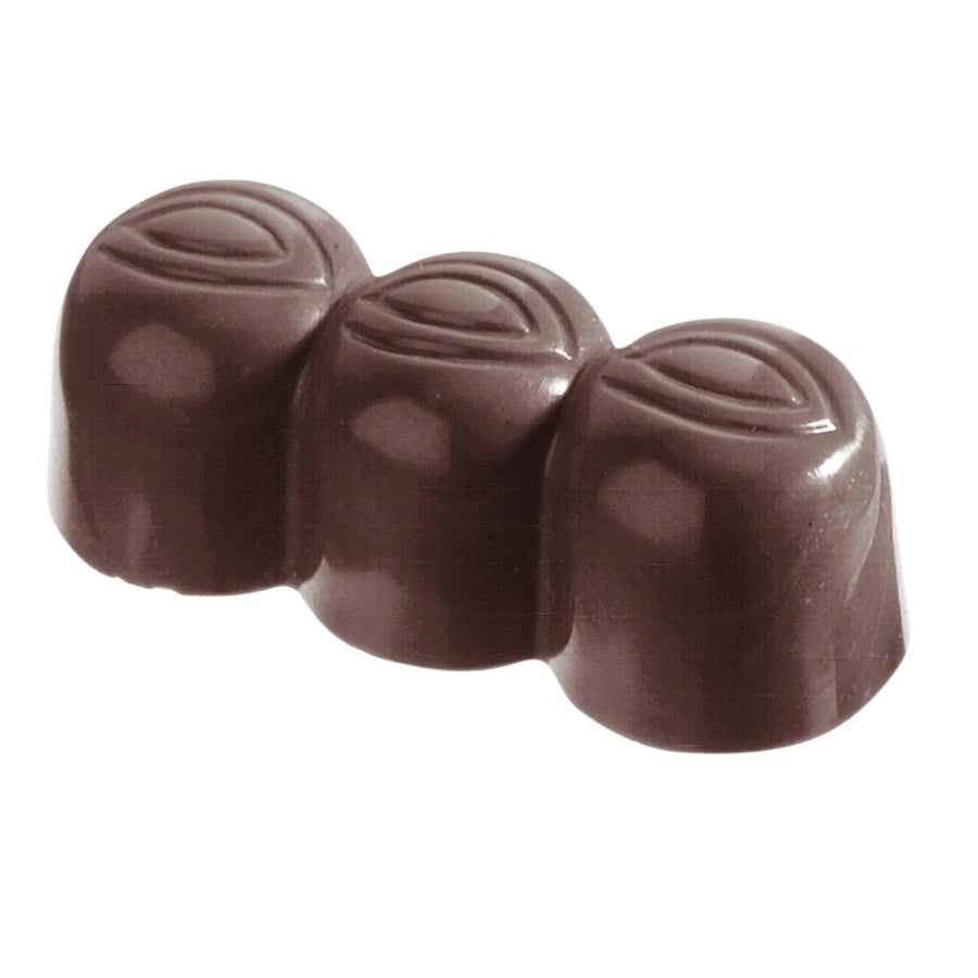Schneider Çikolata Kalıbı - 3 Fındık, 275 x 135 x 24 mm