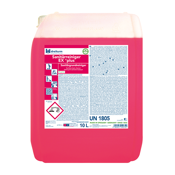Sanitärreiniger Ex +plus 10L