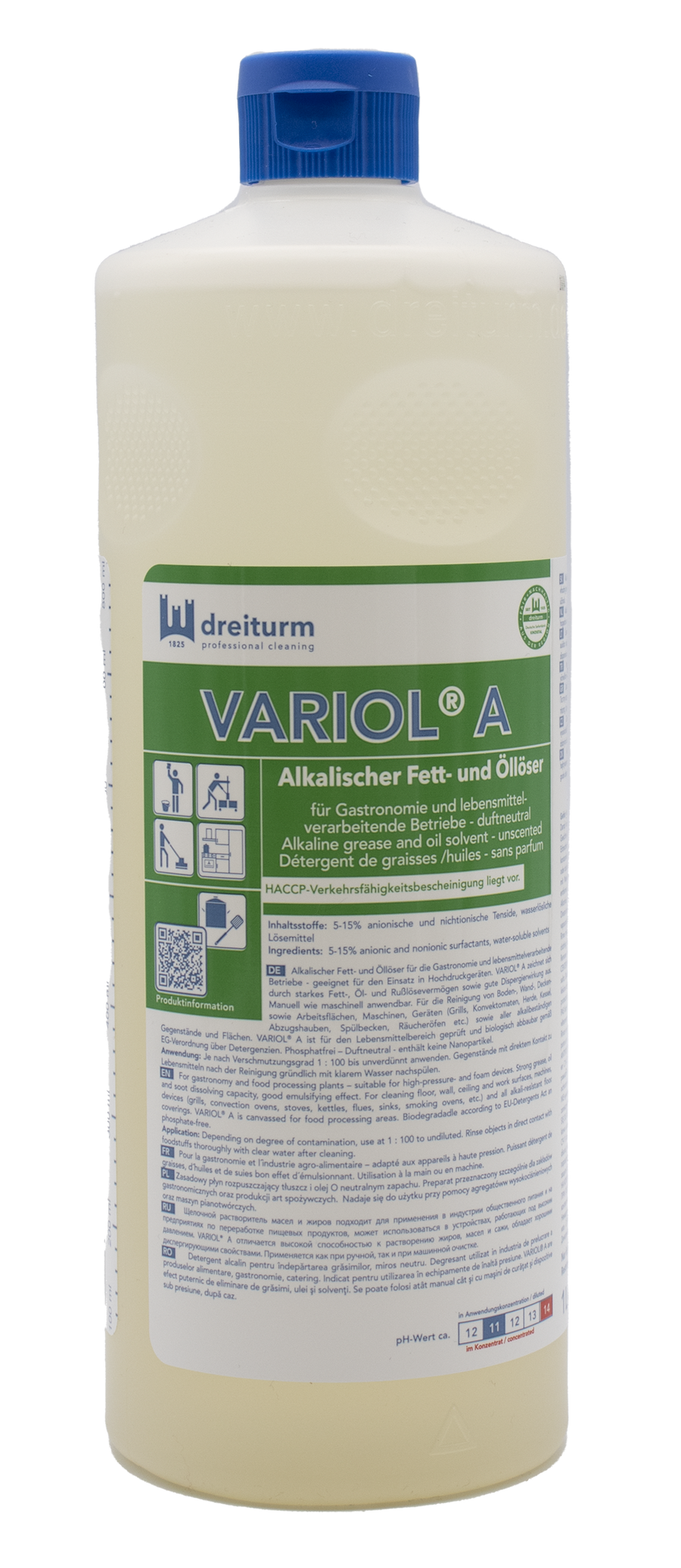 DREITURM Variol A Fett-/Öllöser 1L