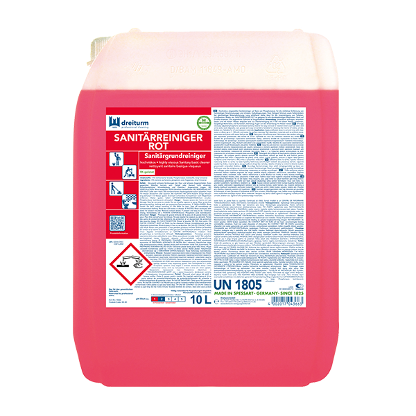 Sanitärreiniger rot 10L