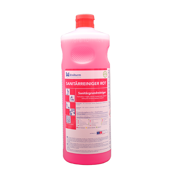 Sanitärreiniger rot 1L