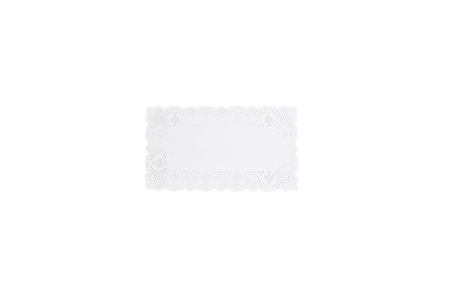 Schneider pasta dantelleri, beyaz, dikdörtgen, 170 x 300 mm – 100 adet