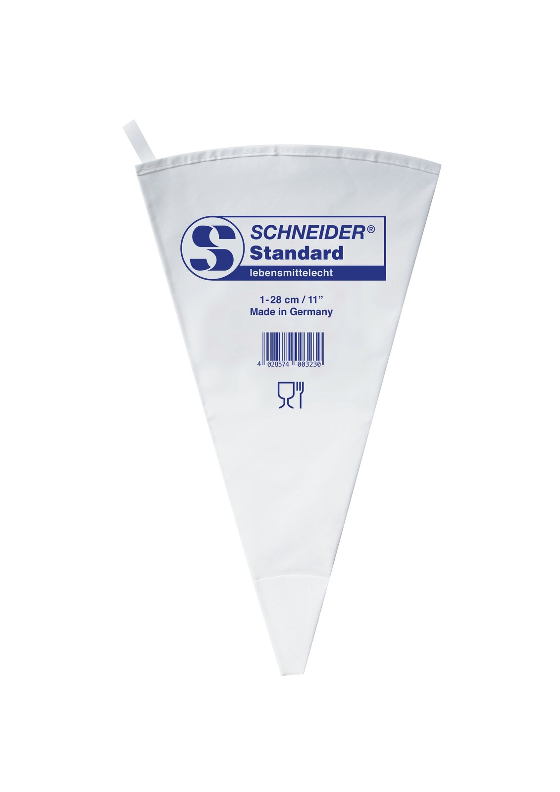 Schneider SB-шприц-торбичка 1-28 см - стандартна, "Standard" в синьо, заварена