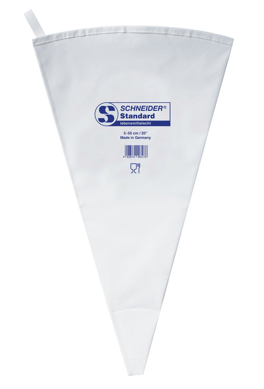 Schneider SB-Spritzbeutel 5-5cm - Standard, Druck "Schneider": Blau