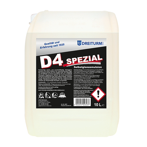 DREITURM D4 Spezial Самогланцова емулсия 10 л