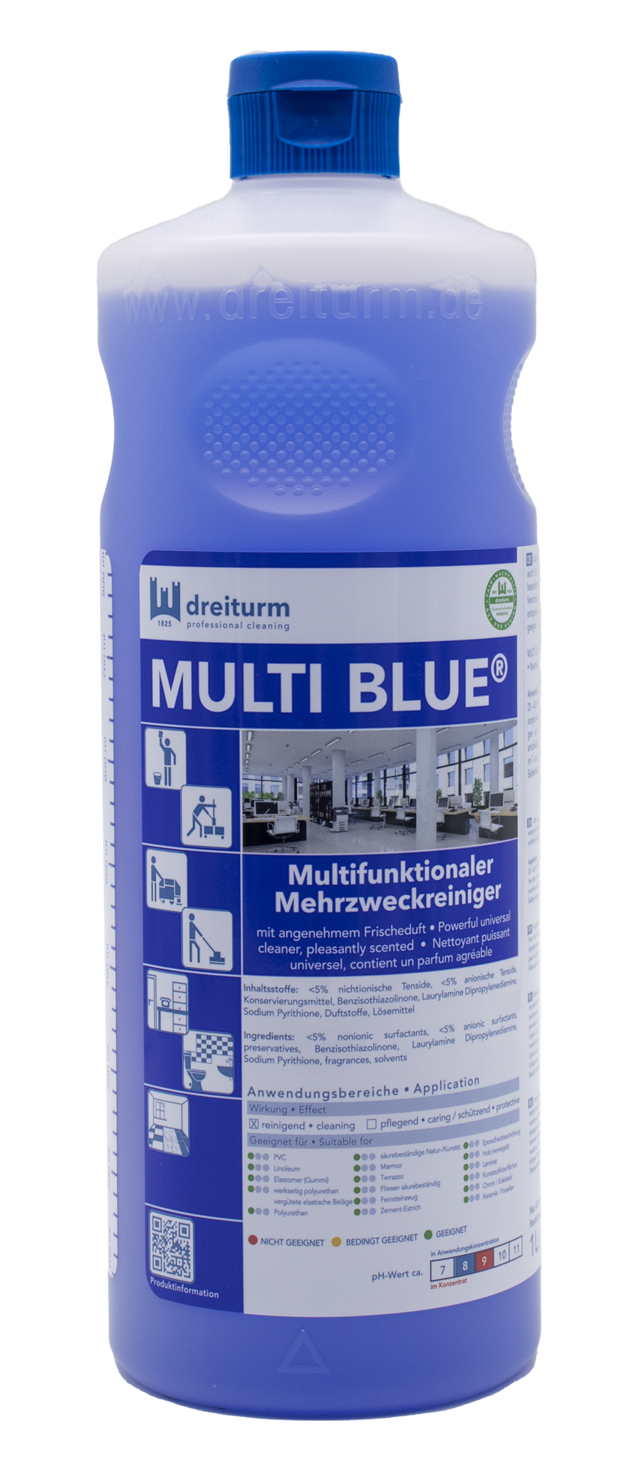 DREITURM Multi Blue Многофункционален почистващ препарат 1L