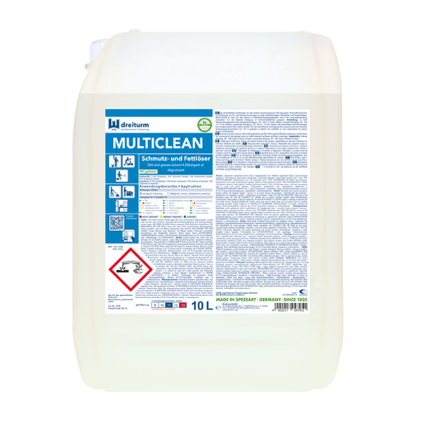Multiclean alkalischer Kraftreiniger 10 Liter
