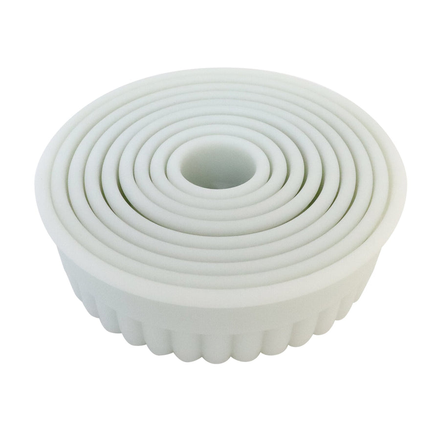 Schneider Ausstechersatz rund, gezackt, Material: Nylon, hitzebeständig bis