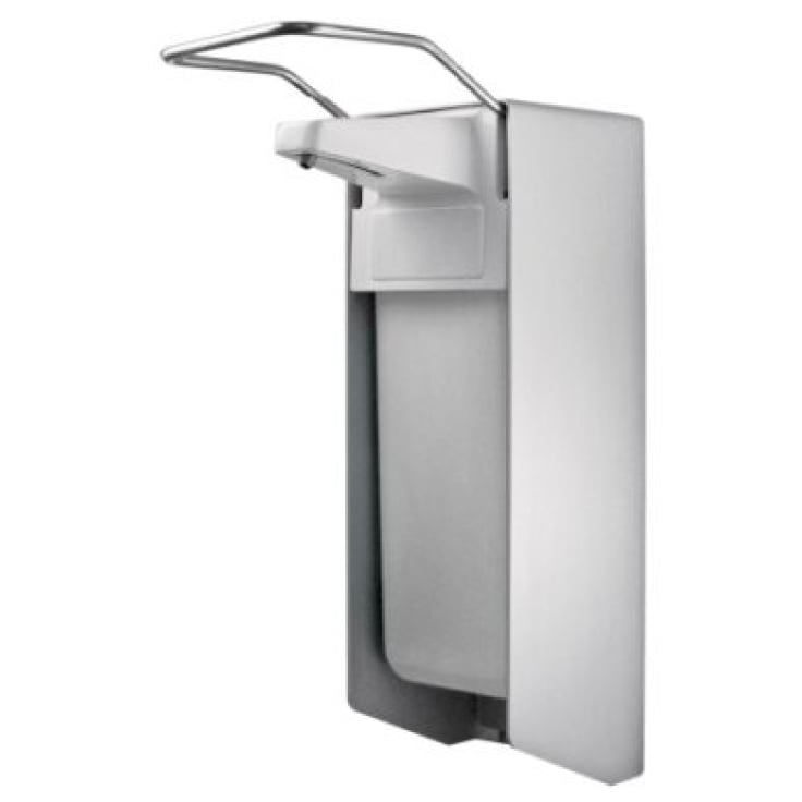 Temdex SD 1001 K Desinfektions- & Seifenspender, 1.000 ml, kurzer Armhebel, Aluminium, Kunststoffpumpe – 1 Stück