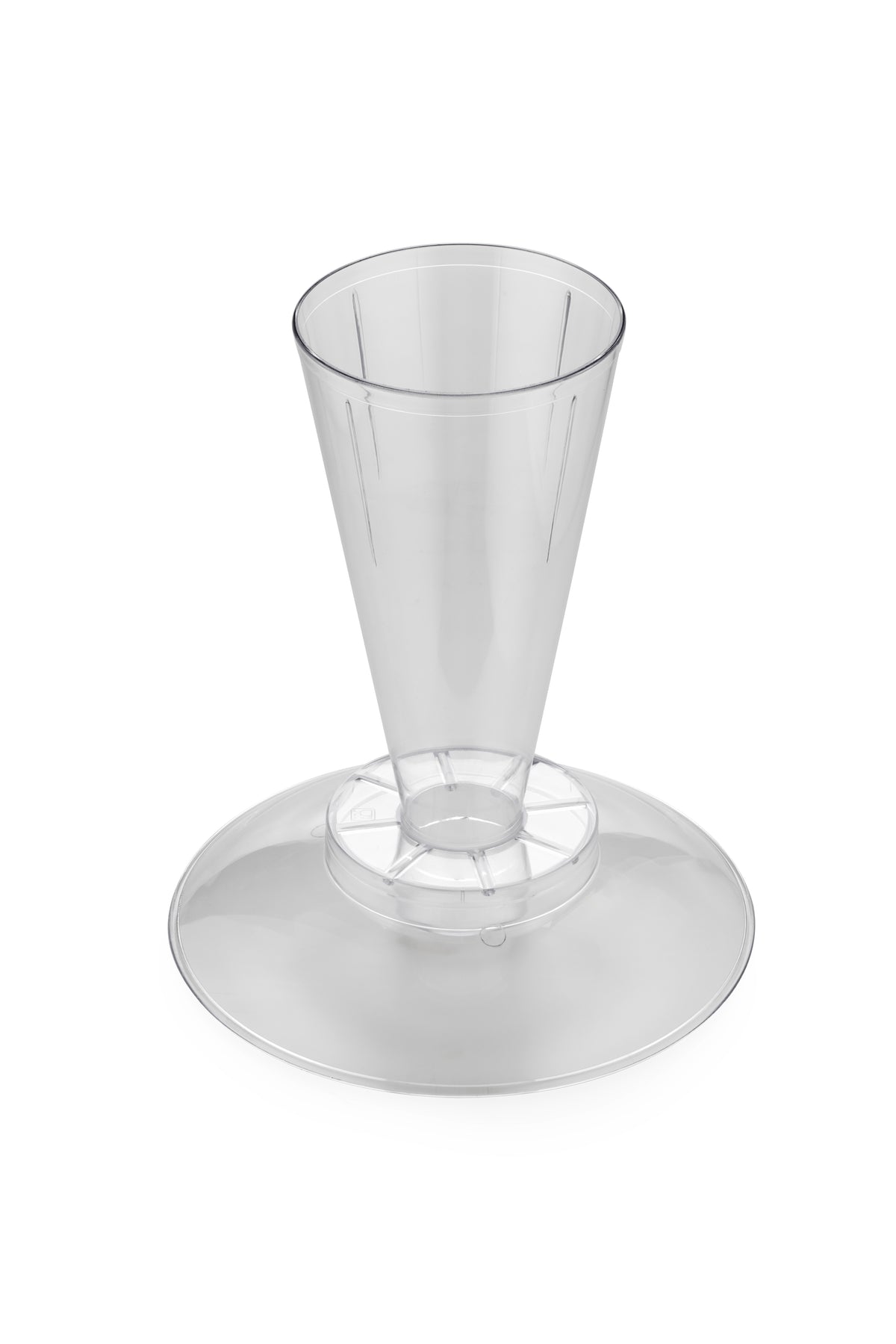 Spritzbeutelständer transparent Ø 10 cm / h = 23 cm | Lauterjung Solingen