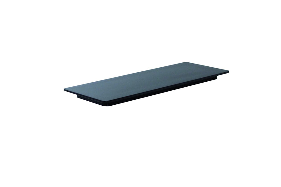 Schneider rectangular cake platter, melamine, 400 x 150 x 20 mm, black