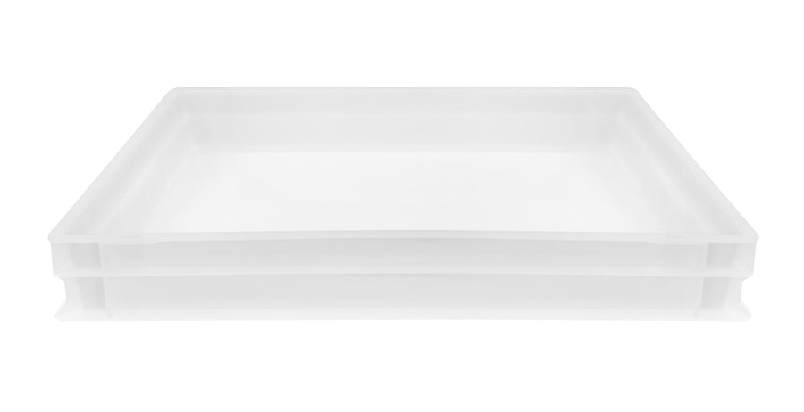 Pizzateig-Behälter HDPE mit Geschlossenem Rand 600 x 400 x 70 mm | Lauterjung Solingen
