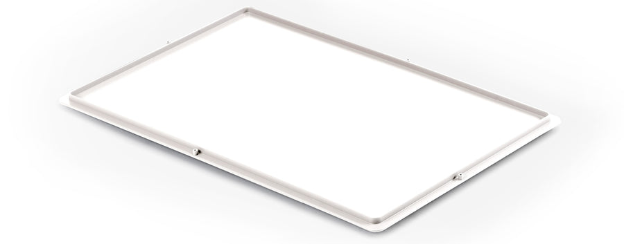 Deckel für Pizzateig-Behälter HDPE 600 x 400 mm | Lauterjung Solingen