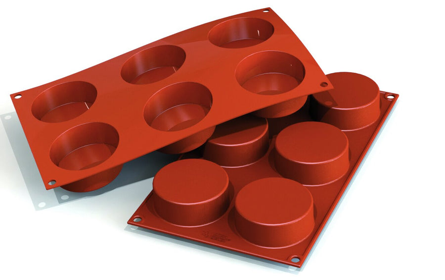 Schneider Silikon-Backform, Zylinder, Ø 70 mm, Höhe: 27 mm
