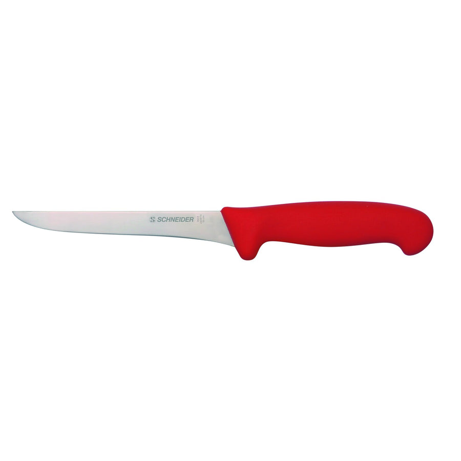 Schneider Ausbeinmesser, 15 cm, Griff: rot