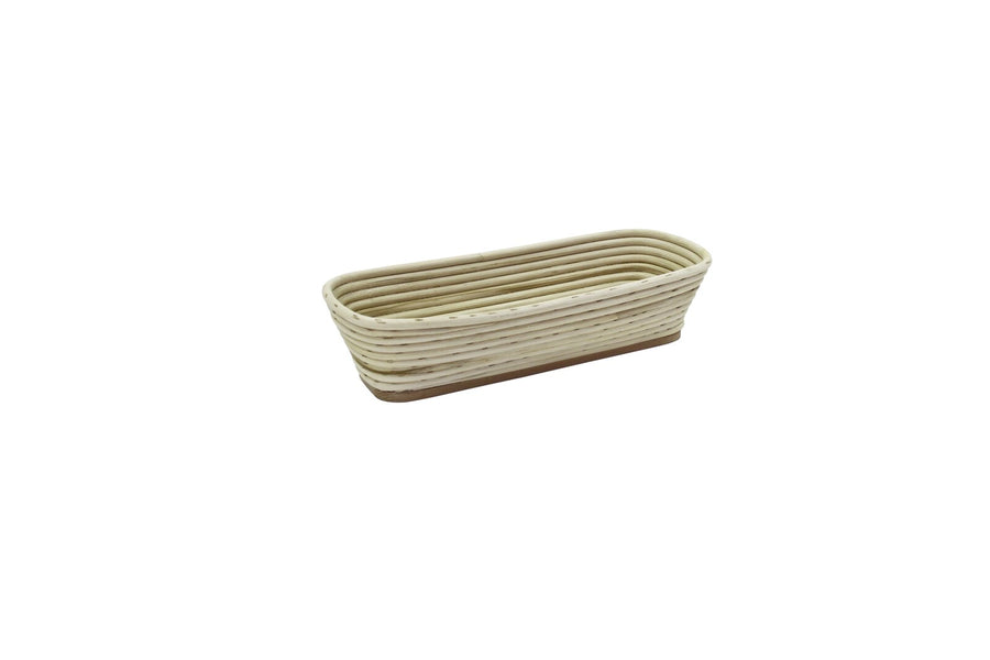 Schneider Brotform / Gärkorb lang, eckiger Kopf 320 x 130 mm, 1000 gr.