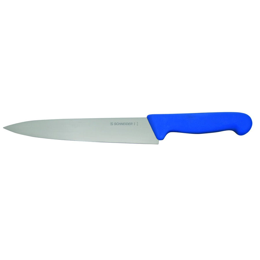 Schneider Kochmesser - schmale Klinge, Größe: 20 cm - Griff blau