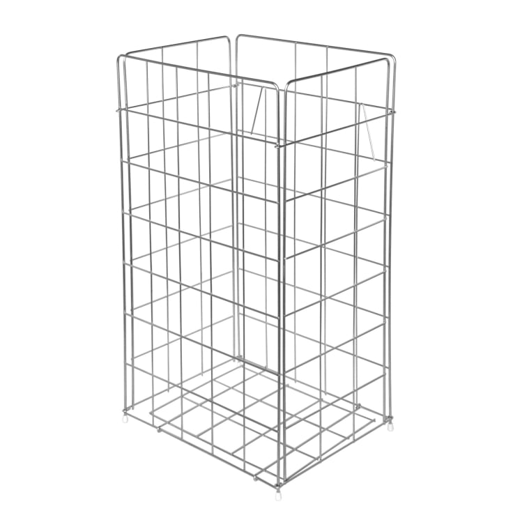 Racon x-waste Abfallgitterkorb 54 l, Edelstahl, faltbar – 1 Stück