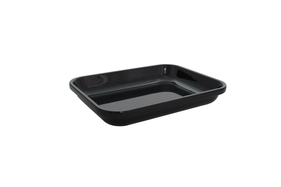 Schneider Auslagetablett und -Schalen, Melamin, schwarz, 280 x 210 x 43 mm, VE: