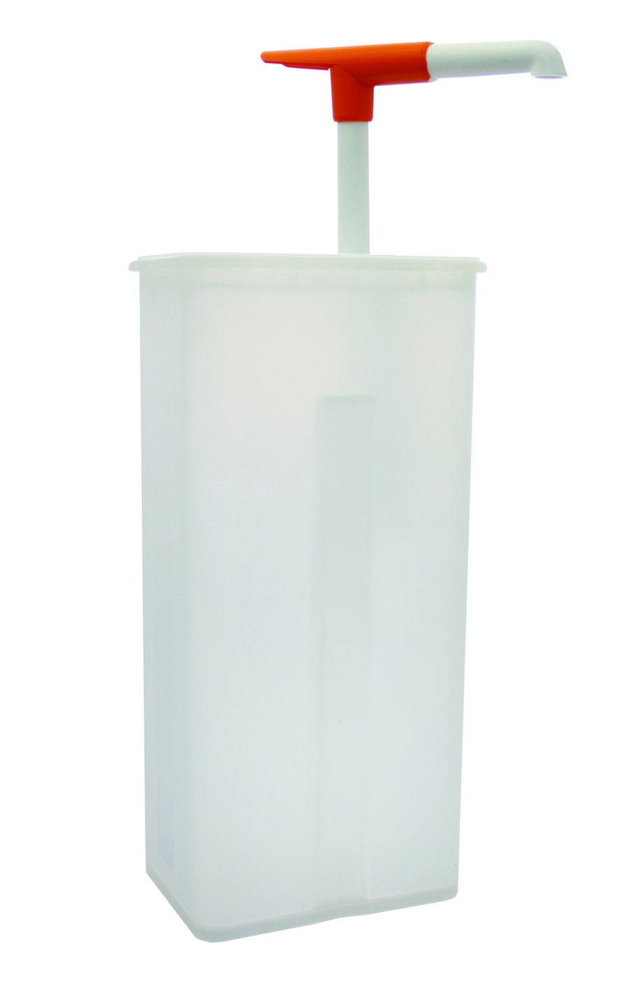 Schneider Druckknopf-Dosierspender mit Kst-Deckel, 5L-105x140x345mm inkl. Pumpe