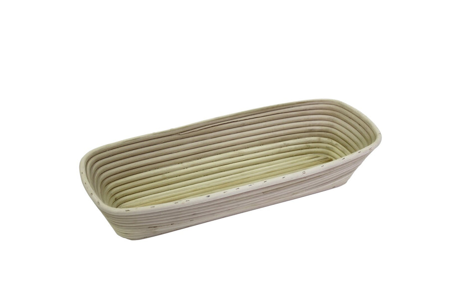 Schneider Brotform / Gärkorb lang, eckiger Kopf Innenmaß 380 x 140 mm, 1500 gr