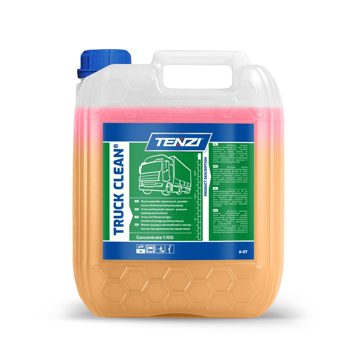 Tenzi Truck Clean Aktivschaum LKW-Wäsche Konzentrat 20 L – Kanister