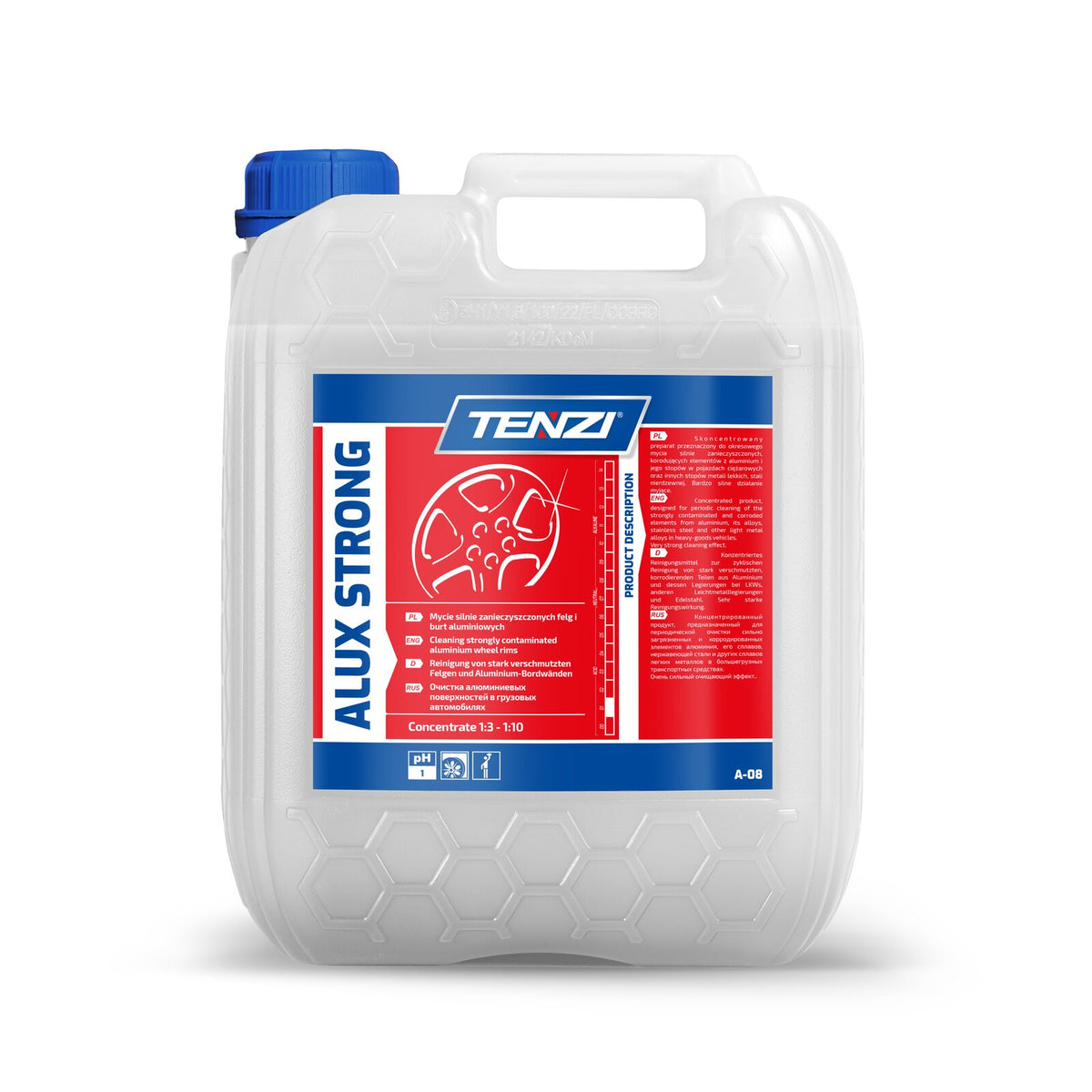 Tenzi Alux Strong Alu-Reiniger & Felgenreiniger Konzentrat 20 L – Kanister