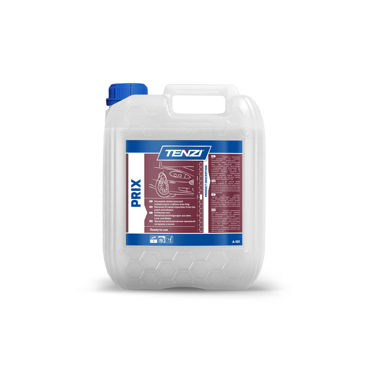 Tenzi PRIX GT Flugrostentferner & Felgenreiniger 5 L – Kanister