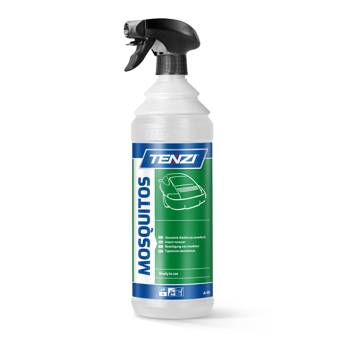 Tenzi Mosquitos Insektenentferner 1 L – Sprühflasche mit Sprühkopf