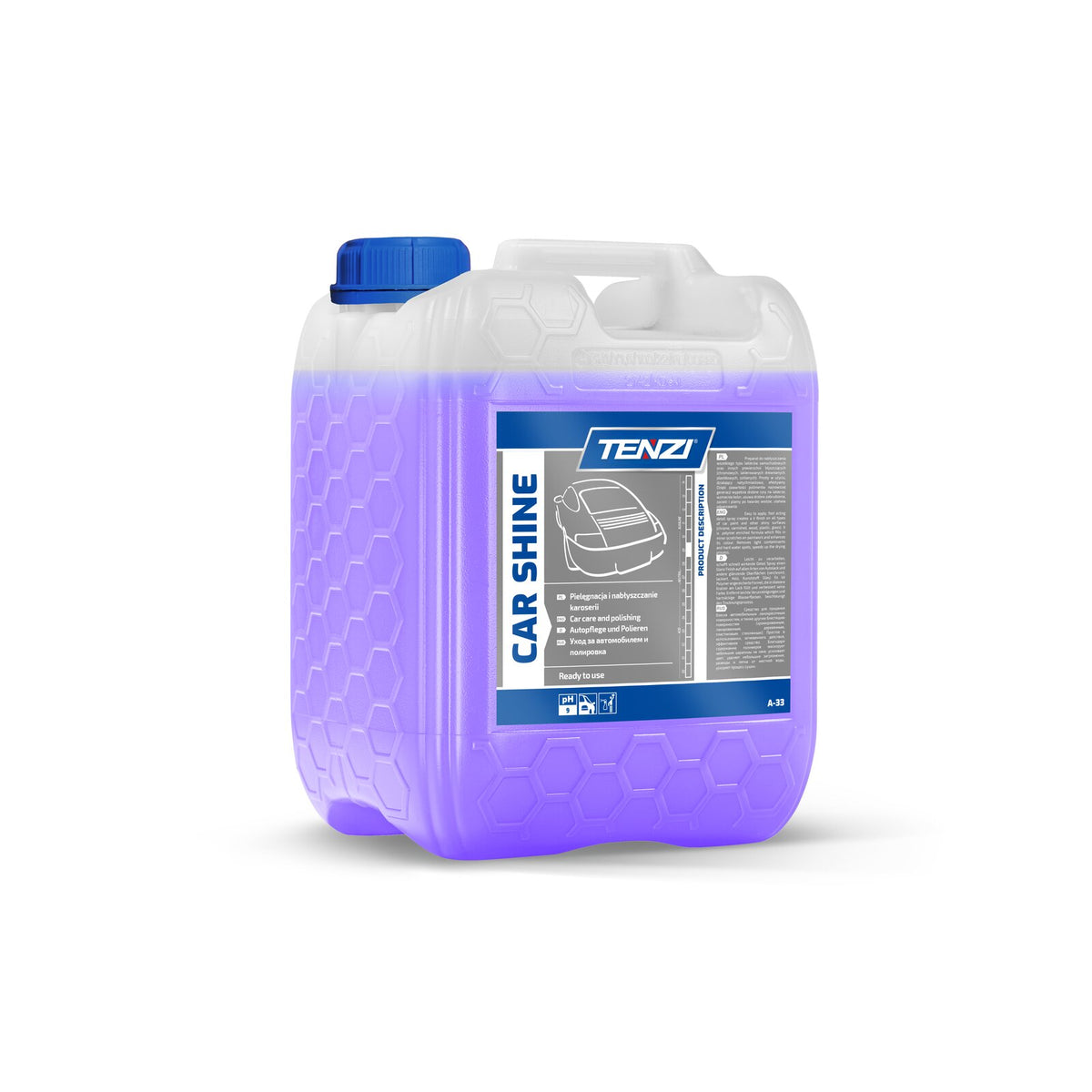 Tenzi Car Shine Lackpflege Glanzspray 5 L – Kanister