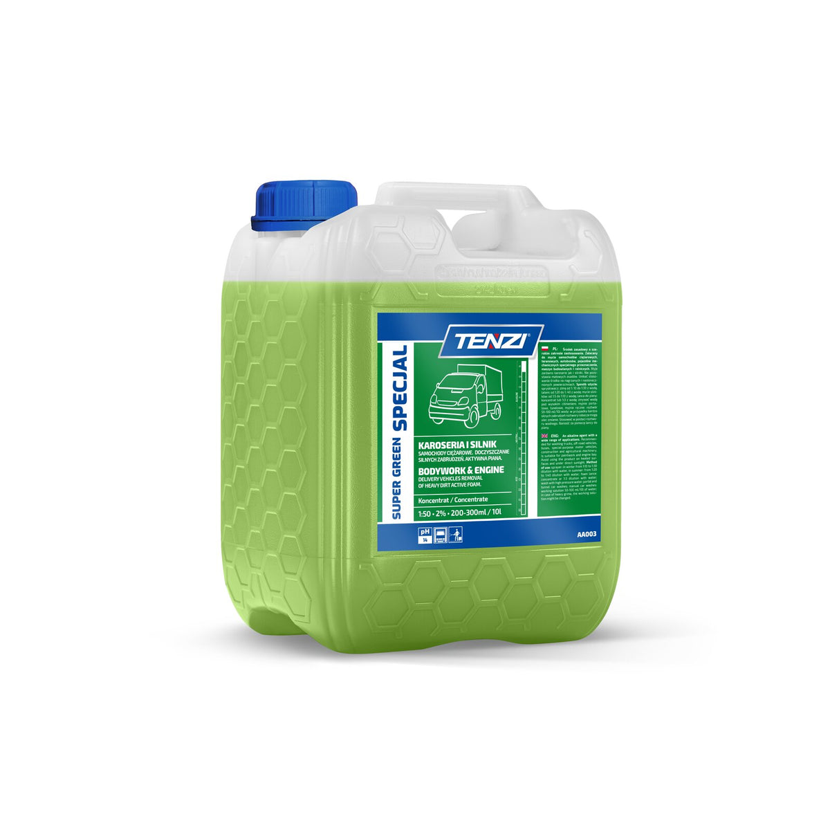 Tenzi Super Green Specjal LKW-Reiniger Konzentrat 5 L – Kanister