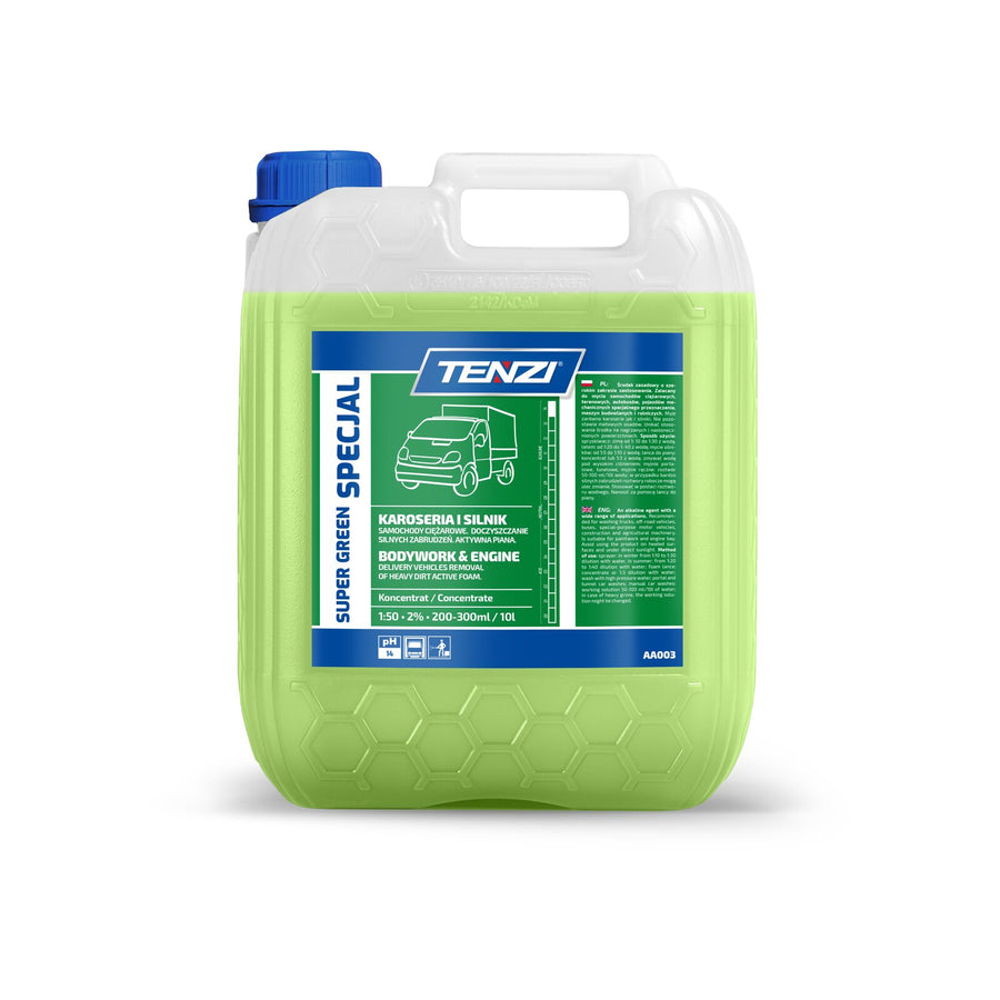 Tenzi Super Green Specjal LKW-Reiniger Konzentrat 10 L – Kanister