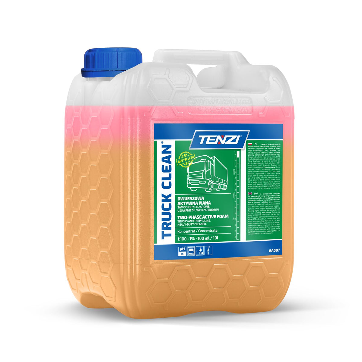 Tenzi Truck Clean Aktivschaum LKW-Wäsche Konzentrat 20 L – Kanister