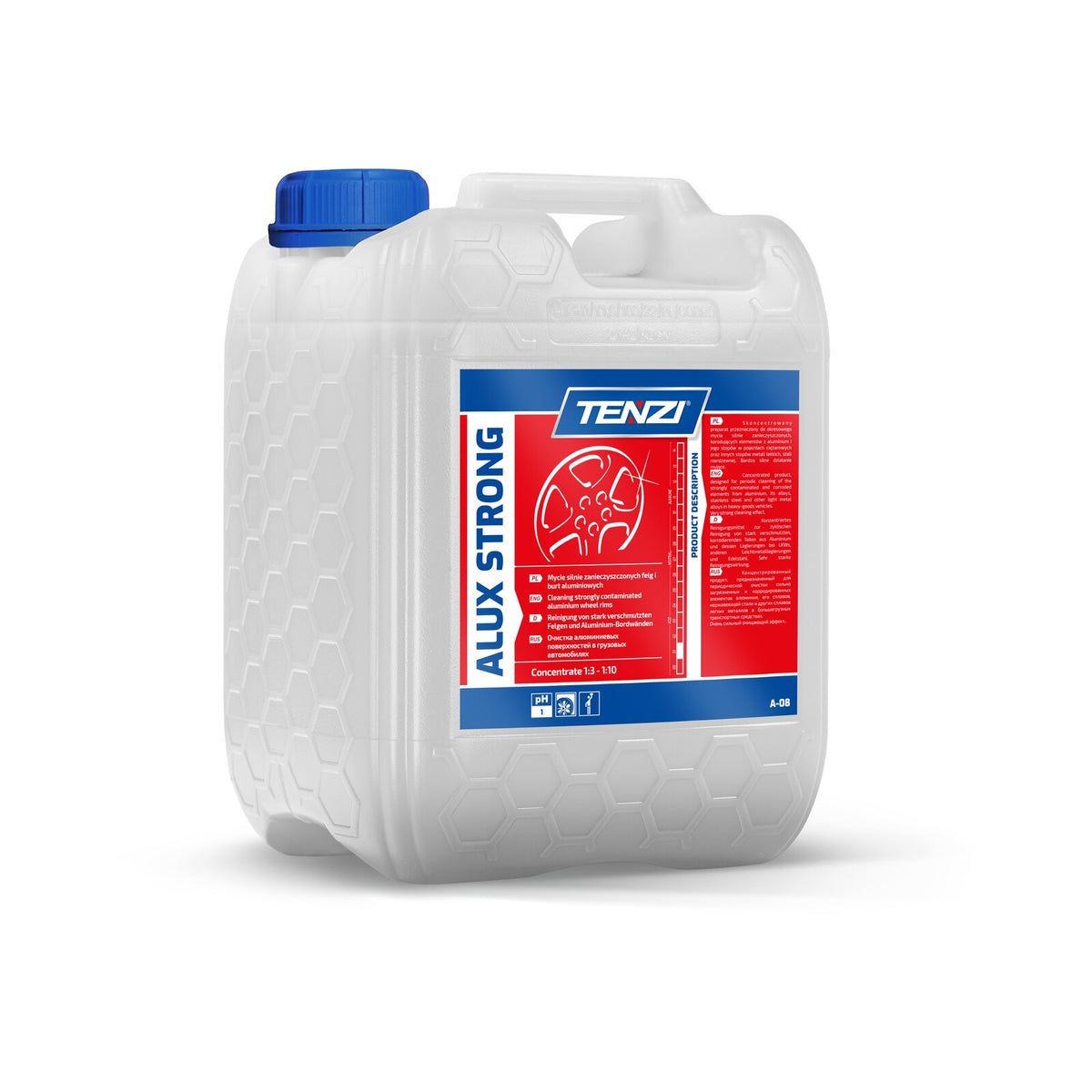 Tenzi Alux Strong Alu-Reiniger & Felgenreiniger Konzentrat 10 L – Kanister