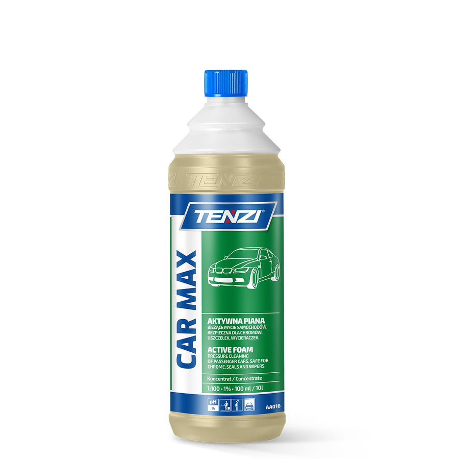 Tenzi Car Max Aktivschaum Autowäsche Konzentrat 1 L – Flasche mit Schraubverschluss