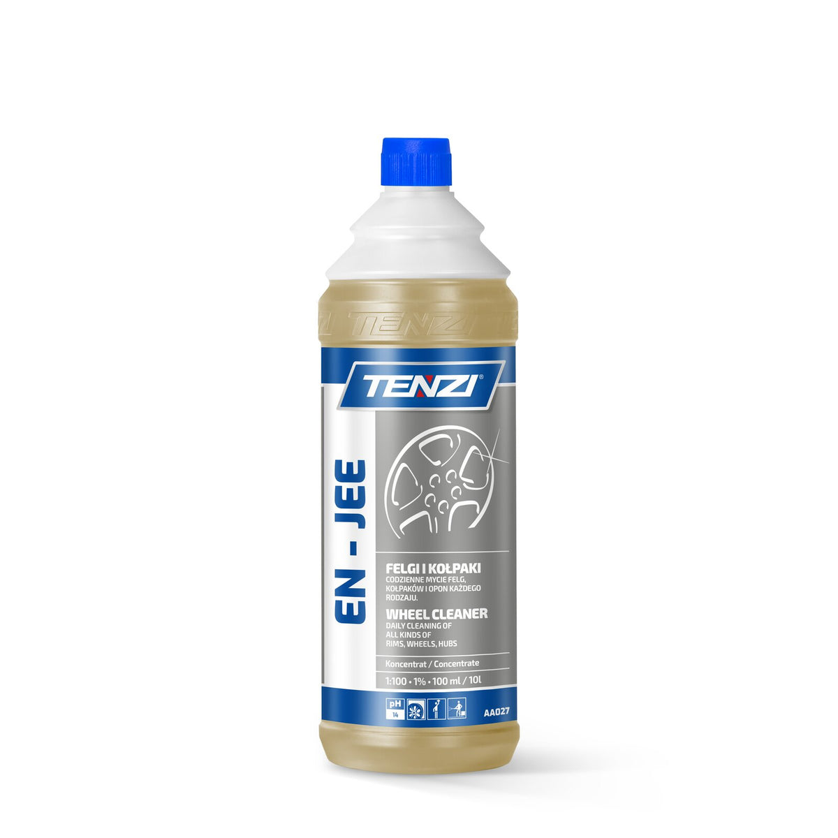 Tenzi En-Jee Felgenreiniger Konzentrat 1 L – Flasche mit Schraubverschluss