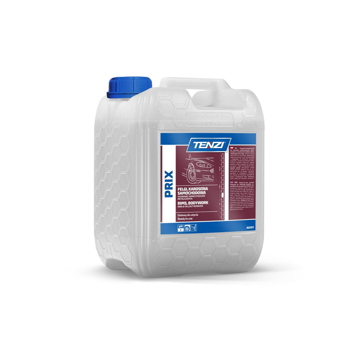 Tenzi PRIX GT Flugrostentferner & Felgenreiniger 5 L – Kanister
