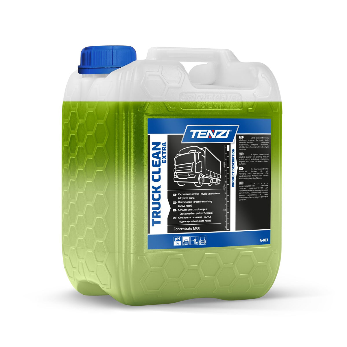 Tenzi Truck Clean EXTRA Aktivschaum LKW-Reiniger Konzentrat 20 L – Kanister