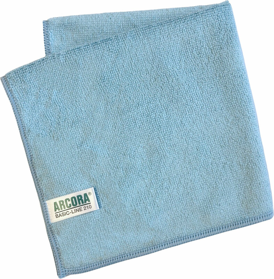 ARCORA Basic-Line Microfasertuch, Blau, 40 x 40 cm, 200 Stück