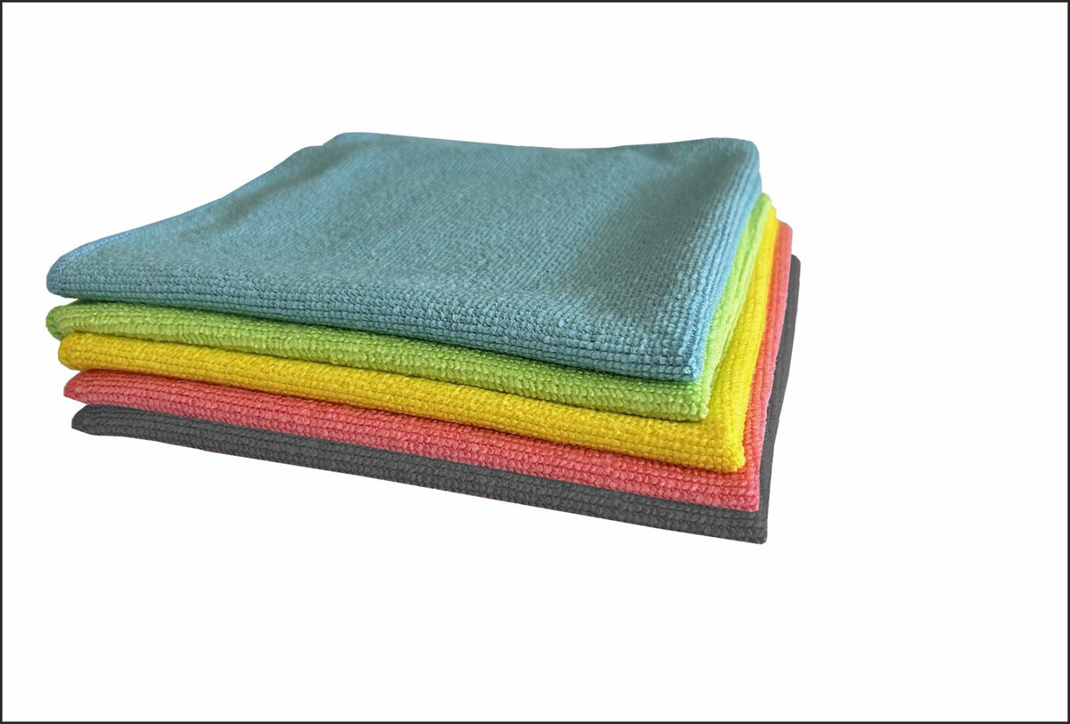 ARCORA Basic-Line микрофибърна кърпа, синя, 40 x 40 см, 200 броя