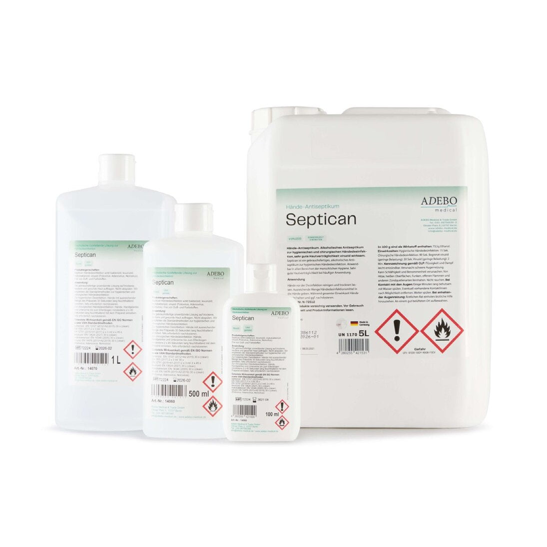 Septican® Händedesinfektion 100 ml – VAH-gelistet