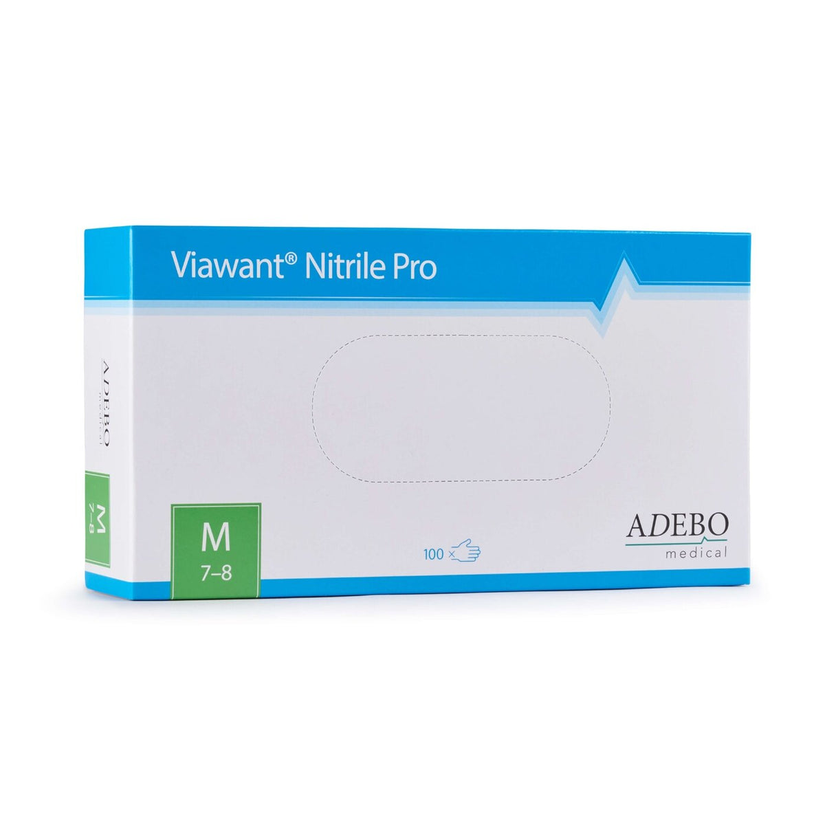 Viawant® Nitrile Pro Nitrilhandschuhe blau – 100 Stück, puderfrei (Gr. XS–XXL)