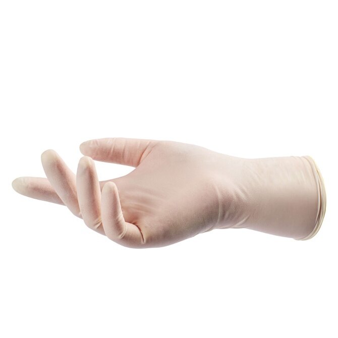 Viawant® Latex Pro Latexhandschuhe weiß – 100 Stück, puderfrei (Gr. XS–XL)