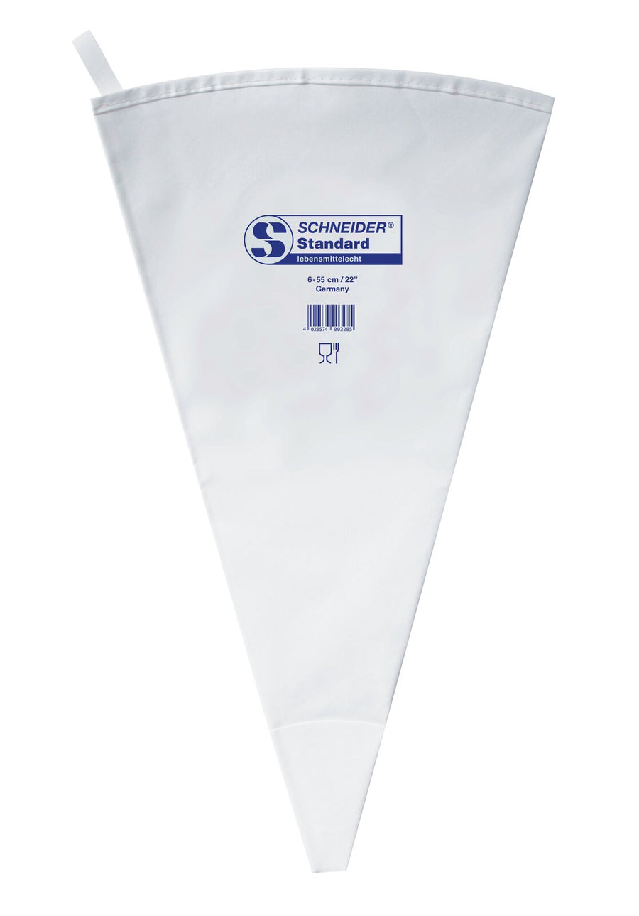 Schneider Spritzbeutel 6-55 cm - Standard, Druck "Schneider": Blau