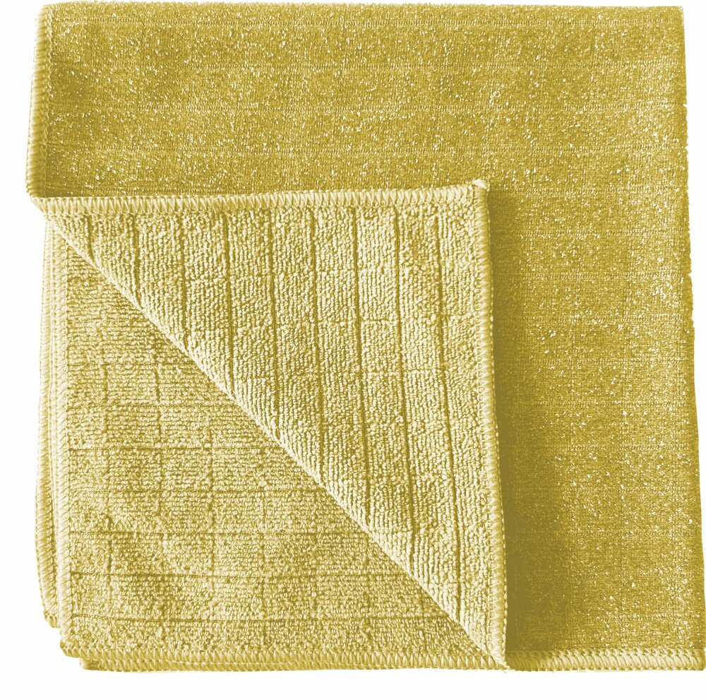 ARCORA Scrub & Clean 2in1 Microfasertuch, Gelb, 40 x 40 cm, 150 Stück