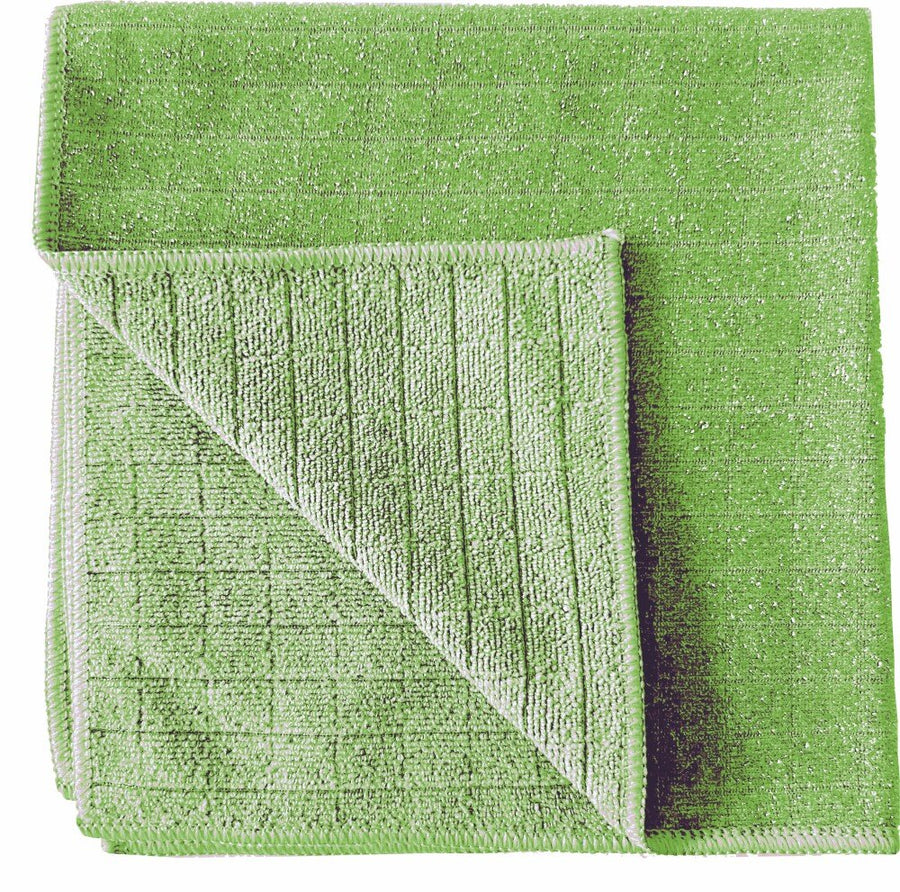ARCORA Scrub & Clean 2in1 Microfasertuch, Grün, 40 x 40 cm, 150 Stück