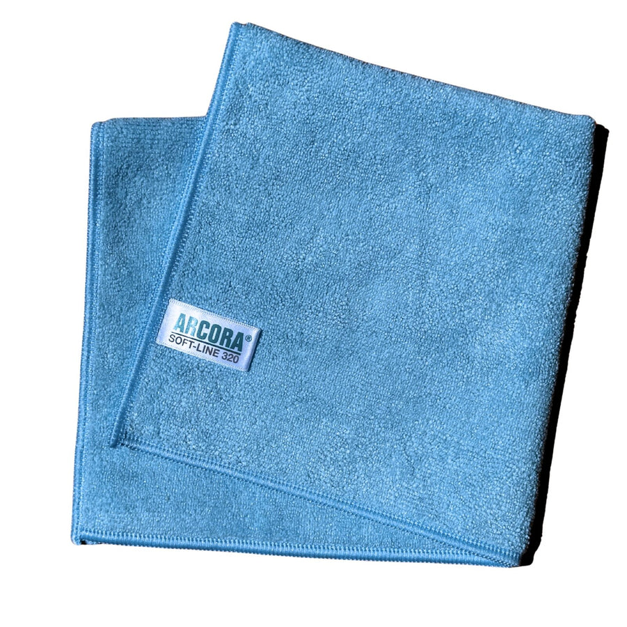 ARCORA Soft-Line Microfasertuch, Blau, 40 x 40 cm, 200 Stück